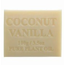 Soap 100g Coconut & Vanilla Pure Plant Oil