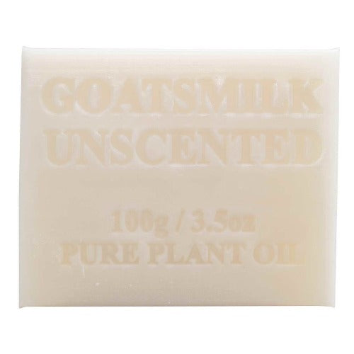 Soap 100g Goatsmilk (unscented) Pure Plant Oil