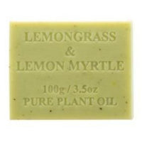 Soap 100g Essential Lemongrass & Lemon Myrtle Pure Plant Oil