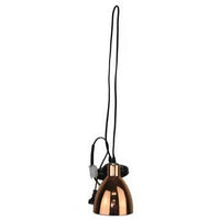 Pendant Light Copper Look 14x17cm