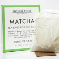 Herbal Remedies Bath Soak Bags Matcha 3x100g