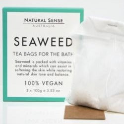 Herbal Remedies Bath Soak Bags Seaweed 3x100g