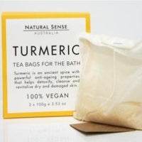 Herbal Remedies Bath Soak Bags Turmeric 3x100g