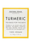 Herbal Remedies Bath Soak Bags Turmeric 3x100g