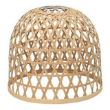 Light Shade Cross Weave Bamboo Small