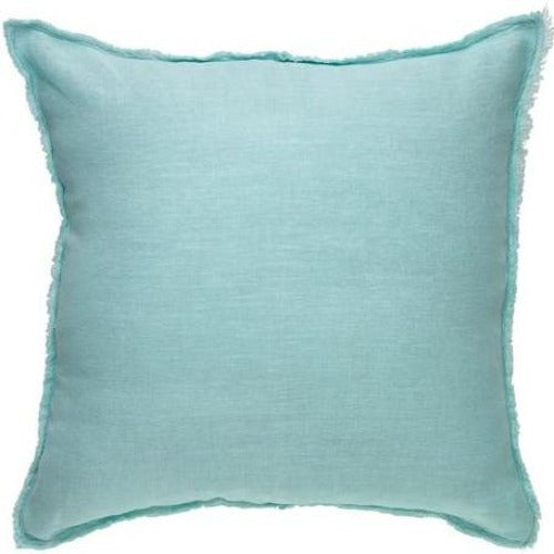 Cushion 45x45cm Linen Aqua