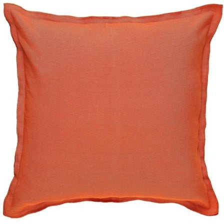 45x45cm Linen Cushion Orange