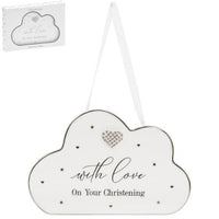 Plaque 10x15cm Christening