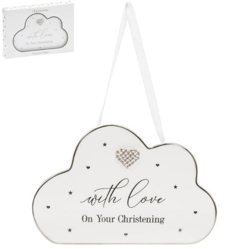 Plaque 10x15cm Christening