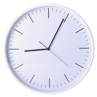 Clock 33cm Urban White