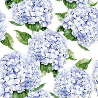 Napkin 20 Pack 3 Ply Blue Hydrangea