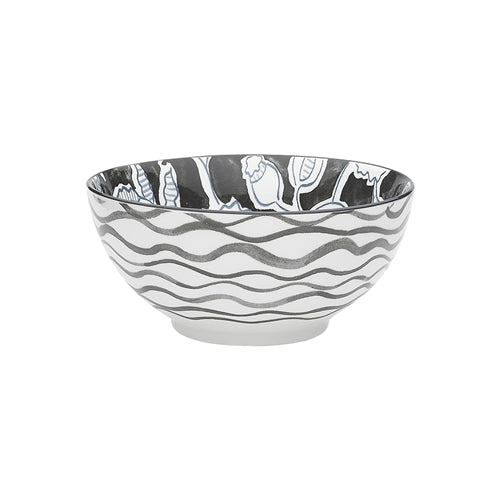 Bowl 17cm Grey Tapestry