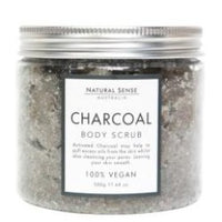 Herbal Remedies Body Scrub Charcoal 500g