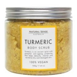 Herbal Remedies Body Scrub Turmeric 500g