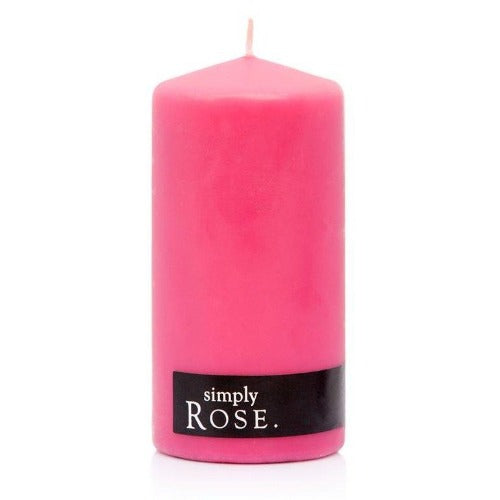 Candle 6.5x13cm Simply Rose