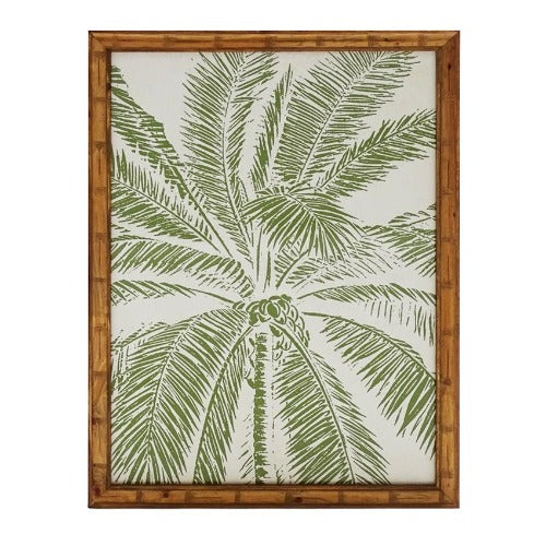 Print 65x90cm Palm Breeze In Frame