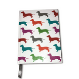 Notebook Sausage Dog Design