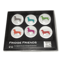 Magnets Set Of 6 Sausage Dog Design