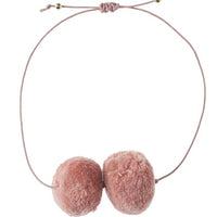 Double Pom Pom Bracelet Pink